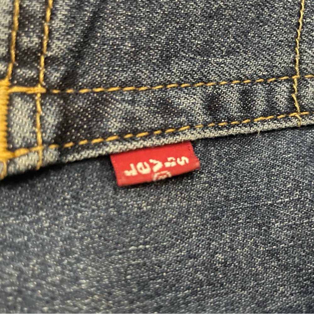 Levi's Men's Dark Blue Straight Jeans - Picture 5 of 6